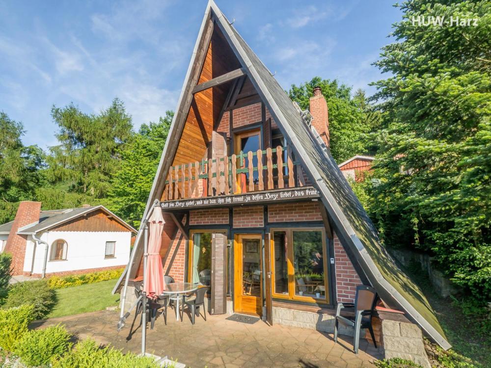 Finnhuette Am Kapitelsberg Wernigerode Kültér fotó