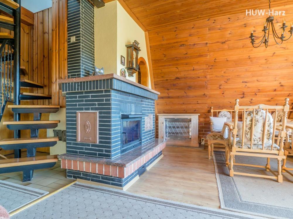 Finnhuette Am Kapitelsberg Wernigerode Kültér fotó