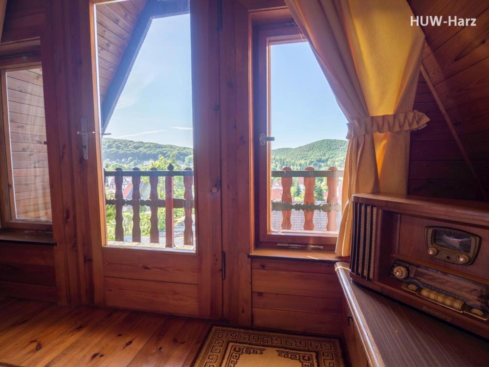 Finnhuette Am Kapitelsberg Wernigerode Kültér fotó
